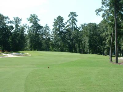 1st green - I had par here to get off to a good start
