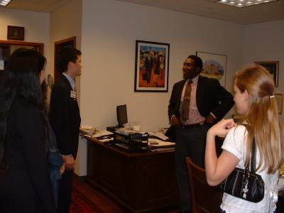 THSC - Capitol Day May 2007: Rep. Noriega's office